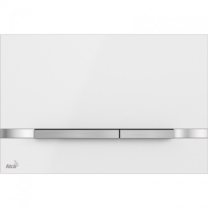 Кнопка управления ALCAPLAST FLAT металл, матовый белый STRIPE-WHITE Кнопка управления ALCAPLAST FLAT металл, матовый белый STRIPE-WHITE