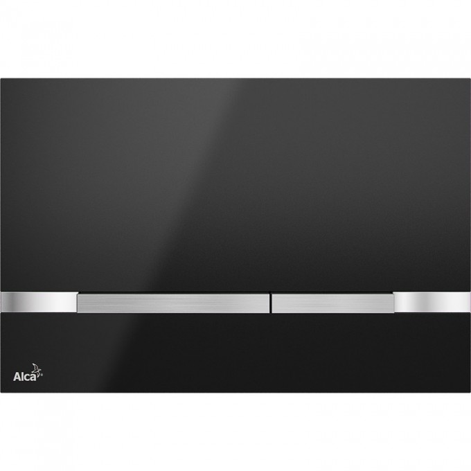 Кнопка управления ALCAPLAST FLAT металл, матовый черный STRIPE-BLACK Кнопка управления ALCAPLAST FLAT металл, матовый черный STRIPE-BLACK