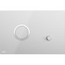 Кнопка управления ALCAPLAST FLAT металл, матовый STING-INOX