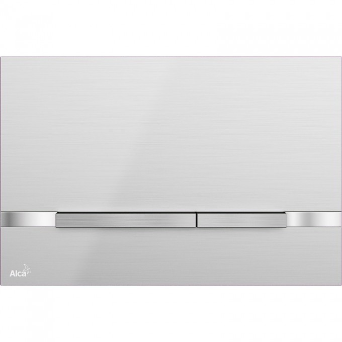 Кнопка управления ALCAPLAST FLAT металл, матовый STRIPE-INOX Кнопка управления ALCAPLAST FLAT металл, матовый STRIPE-INOX