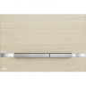 Кнопка управления ALCAPLAST FLAT металл, матовый STRIPE-OAK