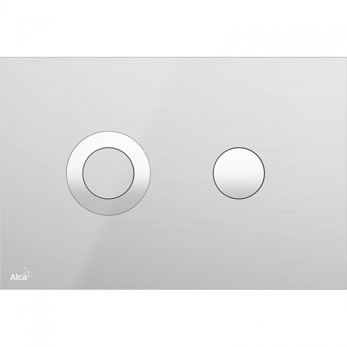 Кнопка управления ALCAPLAST FLAT металл, матовый TURN-INOX Кнопка управления ALCAPLAST FLAT металл, матовый TURN-INOX