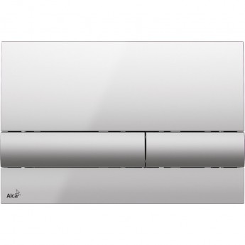 Кнопка управления ALCAPLAST M1713 хром, глянцевая/матовая Кнопка управления ALCAPLAST M1713 хром, глянцевая/матовая