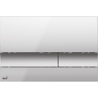 Кнопка управления ALCAPLAST M1722 хром, матовая Кнопка управления ALCAPLAST M1722 хром, матовая