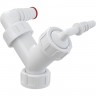 Колено ALCAPLAST с двумя штуцерами G1"/8–23 с обратными клапанами P149Z
