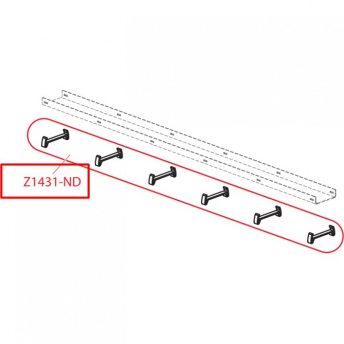Пластиковый крепеж ALCAPLAST для решетки (5 шт) Z1431-ND Пластиковый крепеж ALCAPLAST для решетки (5 шт) Z1431-ND