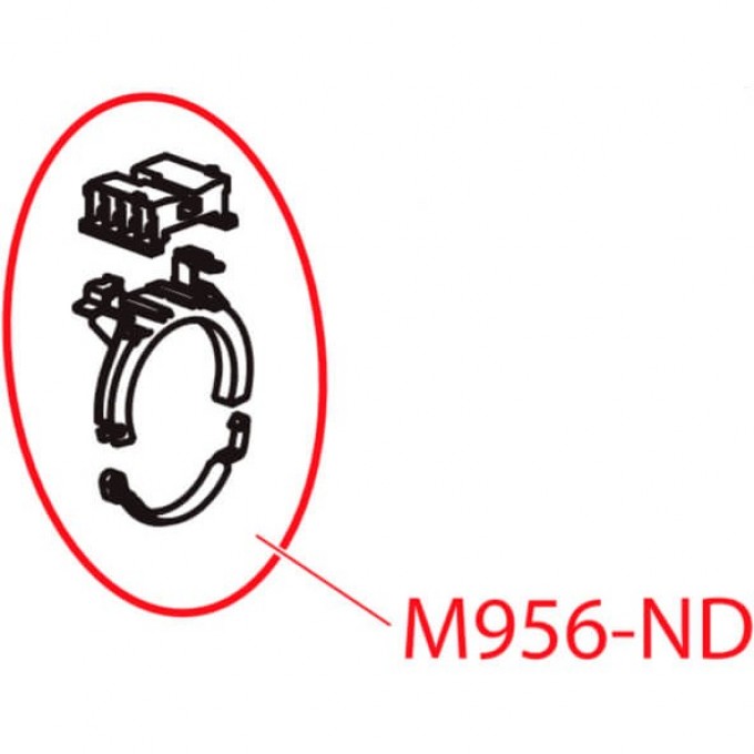 Подвижный держатель отходов ALCAPLAST M956-ND Подвижный держатель отходов ALCAPLAST M956-ND