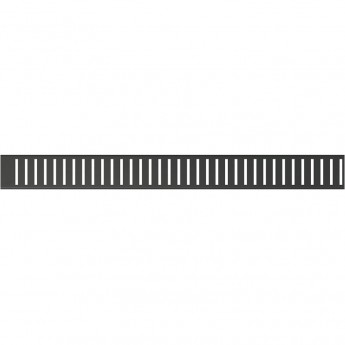 Решетка ALCAPLAST PURE-300BLACK для водоотводящего желоба Решетка ALCAPLAST PURE-300BLACK для водоотводящего желоба