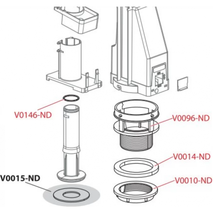 Штифт кнопки ALCAPLAST V0087-ND Штифт кнопки ALCAPLAST V0087-ND