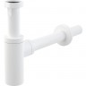 Сифон ALCAPLAST для умывальника DN32 DESIGN цельнометаллический, круглый A400B
