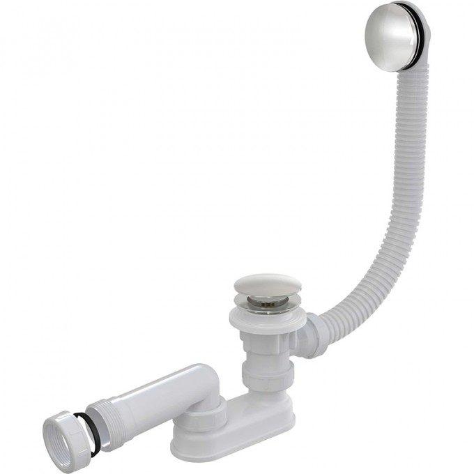 Сифон ALCAPLAST для ванны click/clac металл AG210135160 Сифон ALCAPLAST для ванны click/clac металл AG210135160