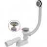 Сифон ALCAPLAST для ванны CLICK/CLACK, металл, 800 мм A505CKM-80