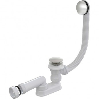 Сифон ALCAPLAST A504CKM-100 для ванны click/clack металл