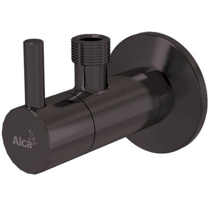 Угловой вентиль ALCAPLAST GUN METAL с фильтром 1/2"х3/8" матовый ARV001-GM-B Угловой вентиль ALCAPLAST GUN METAL с фильтром 1/2"х3/8" матовый ARV001-GM-B
