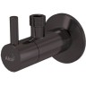 Угловой вентиль ALCAPLAST GUN METAL с фильтром 1/2"х3/8" матовый ARV001-GM-B