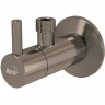 Угловой вентиль ALCAPLAST с фильтром 1/2"х3/8" никель матовый ARV001-N-B