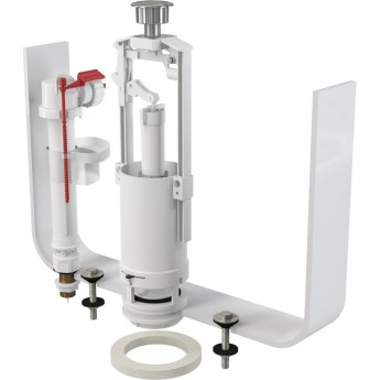 Выпускной комплект ALCAPLAST SA2000SK 1/2" CHROM со стоп кнопкой, впускной механизм А18-1/2 Выпускной комплект ALCAPLAST SA2000SK 1/2" CHROM со стоп кнопкой, впускной механизм А18-1/2